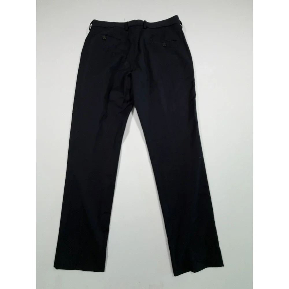 J Crew Ludlow Pants Men's 31x30 Wool Blend Slim Four Season Wool Navy Blue